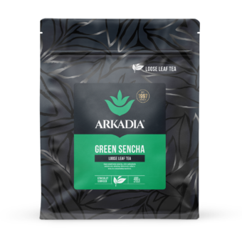 Arkadia Green Sencha Tea Pyramid Bags 300g | Arkadia Beverages